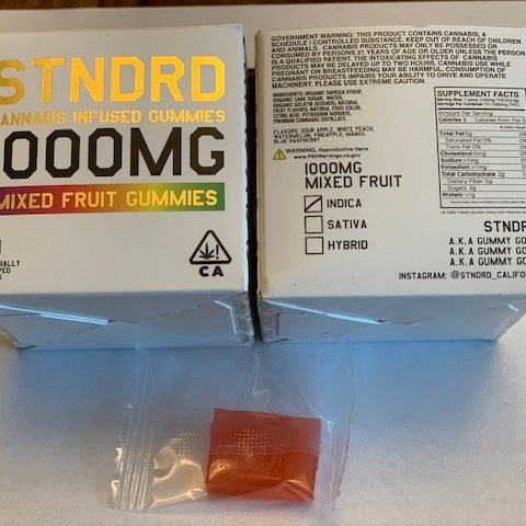 Standard brand - 1000mg indica mix fruit