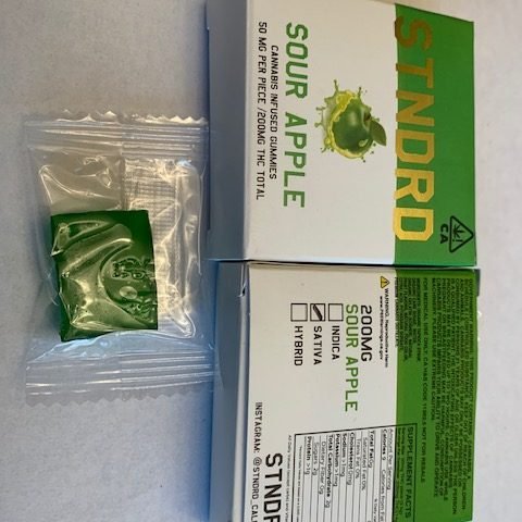 Standard brand - 200mg sativa sour apple